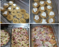 Macarrão ninho ao forno