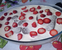 Pavê de morango super fácil