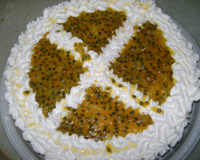 Torta mousse de maracujá