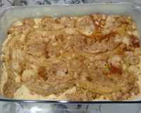 Torta de banana de farofinha