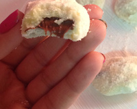 Brigadeiro de leite em pó com creme de avelã