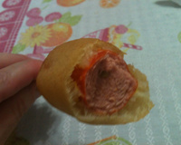 Salsicha Empanada no Palito
