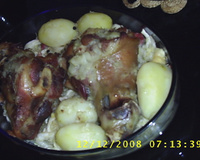 Eisbein - Joelho de porco com chucrute (Sauerkraut) - receita típica alemã