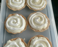 Torta de massa podre de leite condensado com limão