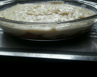 Doce de banana com cobertura de leite condensado ( Lúcio Cezar )