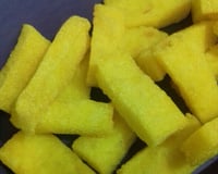 Polenta frita crocante