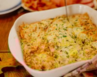 Torta de tomate e mussarela