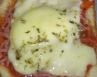 Sanduíche de forno rápido e cremoso