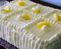 Bolo de abacaxi com doce de leite é a receita que minha avó preparava em datas especiais