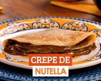 Crepe de nutella fácil