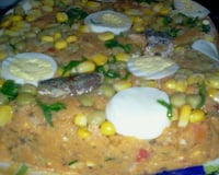 Cuscuz paulista de sardinha