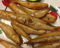 Manjubinha crocante aperitivo