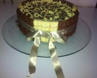 Bolo bombom de chocolate branco