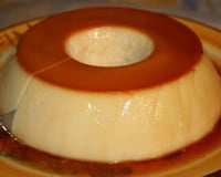 Pudim de laranja e coco