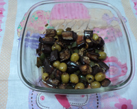 Salada de berinjela no microondas