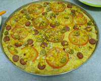Pizza de liquidificador
