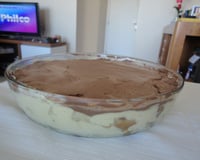 Pavê Natalino de Maracujá com Panetone