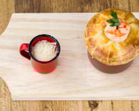 Empadão de camarão