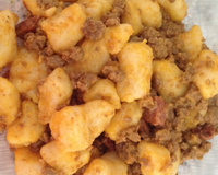 Nhoque de aipim (mandioca ou macaxeira)