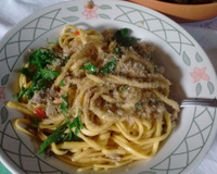 Spaghetti à la pangritata povera