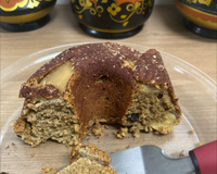 Bolo de banana e aveia da Vivi