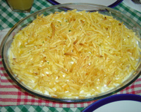 Fricassê saboroso de frango