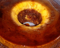 Bolo de pudim cremoso de laranja