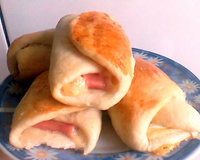 Enroladinho de salsicha