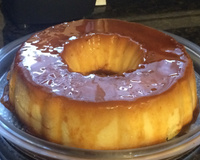 Pudim delícia de milho e coco