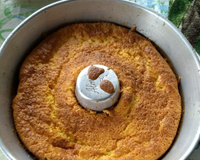 Bolo de milho com coco