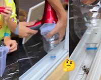 Com quantos anos você descobriu que truque com secador é o jeito mais fácil de tirar aquela a sujeira daqueles cantinhos difíceis de limpar?