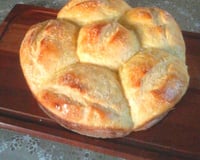 Pão doce de Mandioquinha