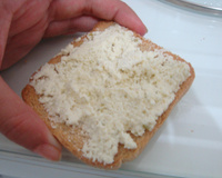 Patê rápido de queijo coalho