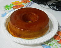 Pudim de pão amanhecido