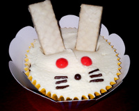 Cupcake coelhinho de Páscoa