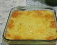 Batata gratinada
