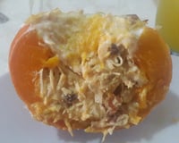 Mini abóbora moranga recheada