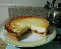 Torta de goiabada com ricota