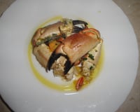 Caranguejo com pirão