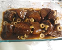 Carne na cerveja preta