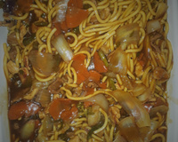 Yakisoba original (tipo fast food)