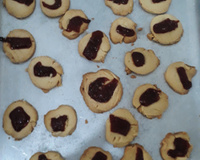 Biscoito amanteigado de goiabada