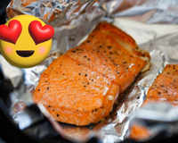 Quem gosta de salmão precisa aprender essa receita na airfryer