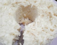 Bolo de tapioca com coco gelado (não vai ao fogo)