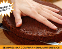 Aprenda esse truque INCRÍVEL de como cortar bolo para rechear: as duas partes ficam iguais!