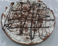 Torta mousse de chocolate com chantilly