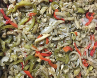 Salada de berinjela no forno