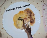 Escondidinho de carne seca da Cris