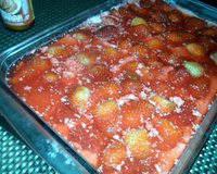 Doce simples de morango