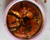 Pudim de maracujá com leite em pó